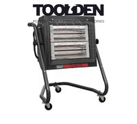 Sealey IR15 Infrared Halogen Heater 1.4/2.8kW 230V