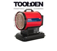 Sealey IR20 Infrared Paraffin/Kerosene/Diesel Heater 20.5kW 230V