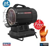 Sealey IR20 Infrared Space Warmer® Kerosene/Diesel Heater 68,000Btu/hr