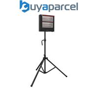 Sealey IR28CT Infrared Quartz Heater with Tripod Stand 230V 1.4/2.8kW