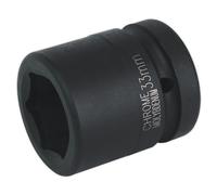 Sealey IS133 Impact Socket 33Mm 1inSq Drive