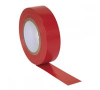 Sealey ITRED10 Pvc Insulating Tape 19Mm X 20M Red Pack Of 10