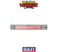Sealey High Efficiency Wall Mounting Infrared Short Wave Heater - 6000W