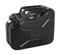 Sealey JC10B Jerry Can 10L - Black