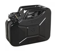 Sealey Metal Jerry Can 10l Black