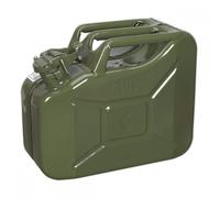 Sealey Metal Jerry Can 10l Green
