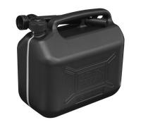 Sealey JC10PB Fuel Can 10L - Black