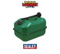 Sealey Jerry Can 10L - Green - JC10RG