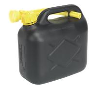 Sealey JC5B Fuel Can 5ltr - Black