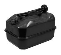 Sealey Jerry Can 10L Black With Pouring Spout Wide Flat Design JC10RB