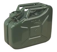 Sealey JC10G Jerry Can 10ltr - Green