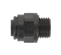 Sealey 10mm Pipe To 1/4" Bsp Thread Straight Adaptor - Pack Of 5 Jgc1014