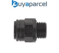 Sealey JGC814 John Guest® Speedfit® Straight Adaptor 8mm x 1/4"BSP - Pac