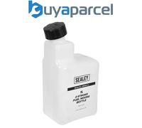 Sealey JMIX01 2 Stroke Petrol/Fuel Mixing Bottle, 1L , White