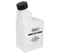 Sealey JMIX01 2 Stroke Petrol/Fuel Mixing Bottle, 1L , White
