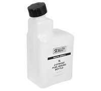 Sealey JMIX01 2 Stroke Petrol/Fuel Mixing Bottle, 1L , White