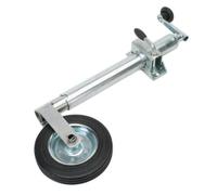 Sealey TB37 Jockey Wheel & Clamp Ø50Mm - Ø200Mm Solid Wheel