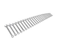 Sealey Jumbo Combi Spanner Set 25 Pieces Metric Chrome Vanadium Steel S0401