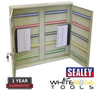 Sealey Key Cabinet 200 Key Capacity Wide Storage Safe Security