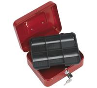 Sealey Key Lock Cash Box and Set of 2 Keys