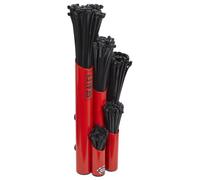 Sealey Large Magnetic Steel Cable Tie Holder With 500 Cable Ties Red Apcthrxl