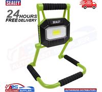 Sealey LED Floodlight Rechargeable Portable Fold Flat 20W COB LED Lithium-ion [EEK: Not Supplied]