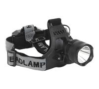 Sealey LED Rechargeable Head Torch Black