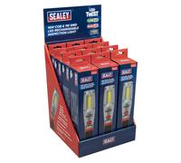 Sealey LED Twist Inspection Light LED2001DB – 16W COB+1W SMD, 2000lm, Magnetic Base – Box of 12
