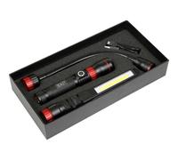 Sealey LED0131R Interchangeable 3-in-1 COB LED Rechargeable Inspection Lamp