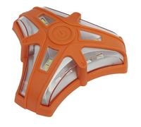 Sealey LED040 Rotating Warning Emergency Light 12 Smd & 6 Smd Led 3 X Aaa Cell