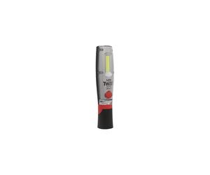 Sealey LED1001DB Rechargeable 8W COB Inspection Lamp, 1000lm, 120 Beam, 360 Twist, 1W Torch, Dual 2.6Ah Li-ion, USB Charging