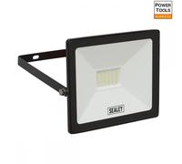 Sealey LED112 Extra-Slim Floodlight With Wall Bracket 20W Smd Led