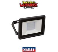 Sealey LED112 Extra-Slim Floodlight with Wall Bracket 20W SMD LED