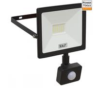 Sealey LED112PIR Extra Slim Floodlight with PIR Sensor 20W SMD LED