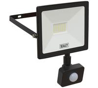 Sealey LED112PIR Extra Slim Floodlight with PIR Sensor 20W SMD LED