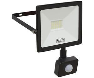 Sealey LED112PIR Extra Slim Floodlight with PIR Sensor 20W SMD LED