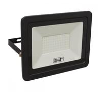 Sealey 100W SMD LED Extra Slim Floodlight with Wall Bracket - LED115