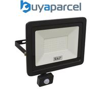 Sealey LED115PIR Extra Slim Floodlight with PIR Sensor 100W SMD LED