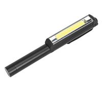 Sealey LED125 3W COB LED Pen Light Torch 3 x AAA, Black