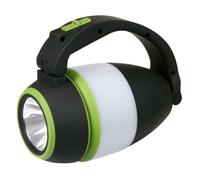 Sealey SMD LED Rechargeable 3 in 1 Spotlight Lantern Torch Black / Green