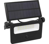 Sealey LED16S Extra-Slim Solar Outdoor Wall Floodlight 16W LED PIR Motion Sensor