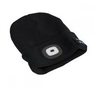 Sealey 1W SMD LED USB Rechargeable Beanie Hat with Wireless Headphones - LED185W