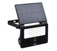 Sealey LED20S Extra-Slim Solar Floodlight with Wall Bracket 20W SMD LED