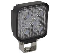 Sealey LED2S Mini Square Work Light with Mounting Bracket 15W LED
