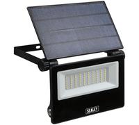 Sealey LED30S Extra-Slim Solar Floodlight with Wall Bracket 30W SMD LED