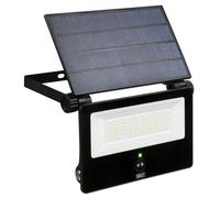 Sealey Extra-Slim Solar Floodlight LED30S – 30W SMD, 3000lm, IP65, PIR, Wall Bracket
