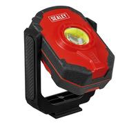 Sealey Rechargeable Worklight LED315 - 15W COB LED - Black/Red