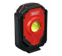 Sealey Rechargeable Worklight 15W COB - LED315, Black/Red