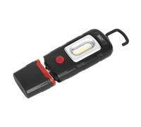 Sealey Led3601 Rechargeable 360? Inspection Lamp 2W Cob + 1W Led Li-Polymer
