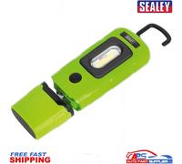 Sealey LED3601 Rechargeable 360° Inspection Lamp 3W COB - Green Lithium -C/P